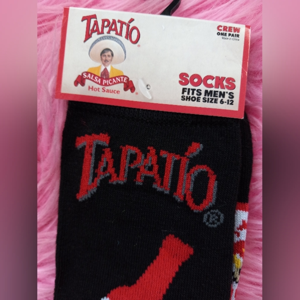 Tapatio super rad thick ribbed hella cute socks! SOLD AT MARKET - Picture 2 of 2